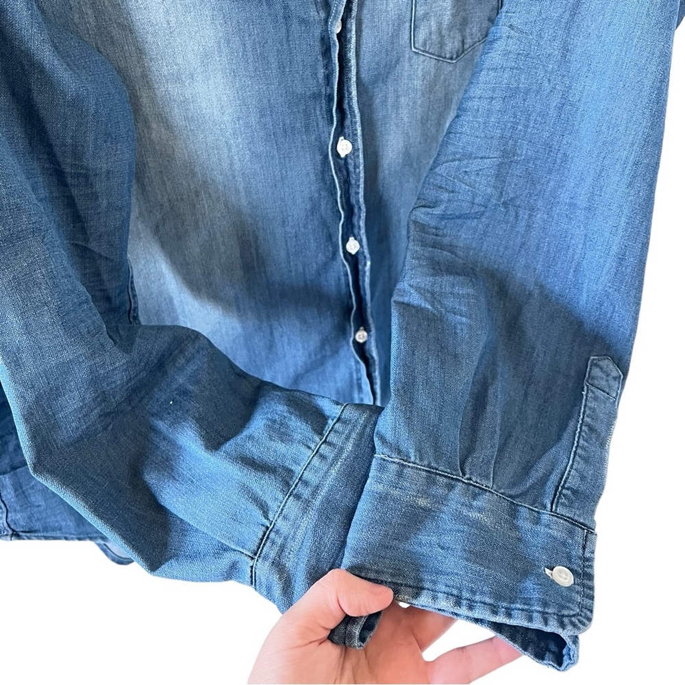 Frank & Eileen ‘Eileen’ Distressed Vintage Button Down - Picture 8 of 8